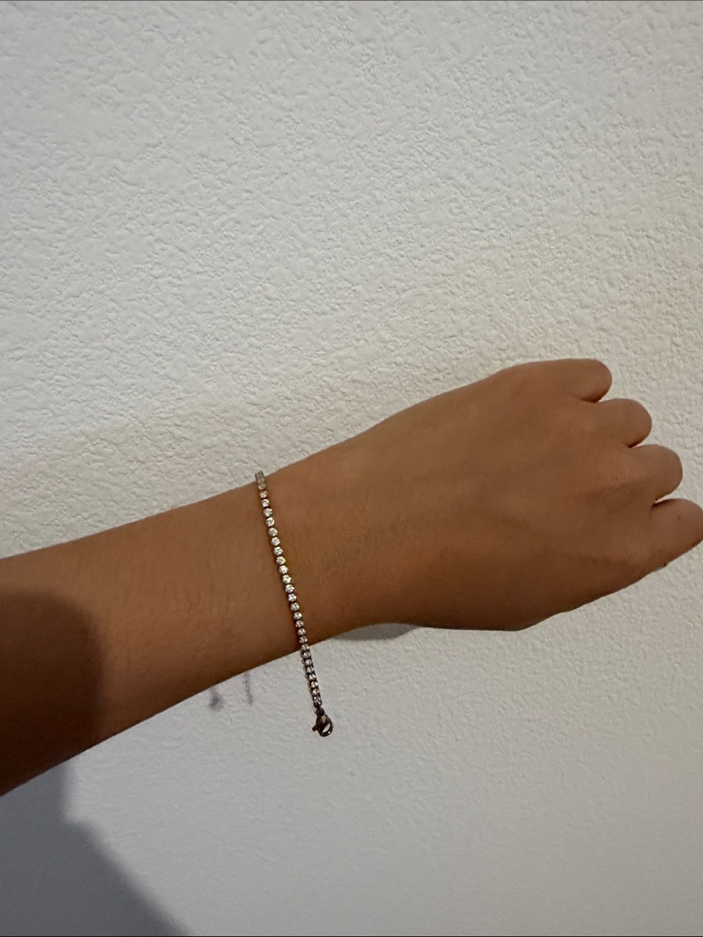 Gold Tennis Bracelet -